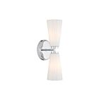Savoy House M90109CH 2-Lumières 120W Chrome Applique murale