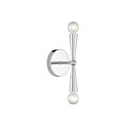 Savoy House M90110CH 2-Lumières 120W Chrome Applique murale