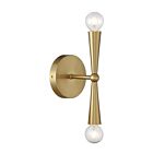 Savoy House M90110NB 2-Lumières 120W Laiton naturel Applique murale