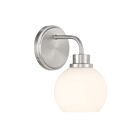 Savoy House M90112BN 1-Lumière 60W Nickel brossé Applique murale