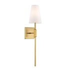 Savoy House M90114NB 1-Lumière 60W Laiton naturel Applique murale