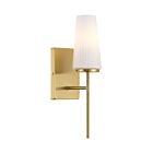 Savoy House M90115NB 1-Lumière 60W Laiton naturel Applique murale