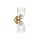 Savoy House M90121NB 2-Lumières 120W Laiton naturel Applique murale