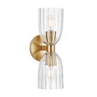 Savoy House M90121NB 2-Lumières 120W Laiton naturel Applique murale
