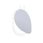 Suspendu LED Malibu Discs Sonneman 1767.18 26W 1 lumière gris tourterelle