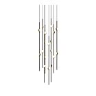 Sonneman 2012.33W-27 18-Lumières 36W Noir Espresso LED Lustre