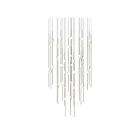 Sonneman 2014.13W-27 48-Lumières 96W Nickel satiné LED Lustre