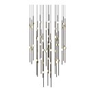 Sonneman 2014.33W-27 48-Lumières 96W Noir Espresso LED Lustre