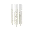 Sonneman 2015.38C 40-Lumières 80W Laiton satiné LED Lustre