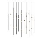 Sonneman 2016.33C-27 21-Lumières 42W Noir Espresso LED Lustre