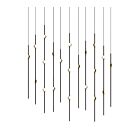 Sonneman 2016.33W-22 21-Lumières 42W Noir Espresso LED Lustre