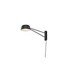 Sonneman 2030.25 9W Noir satiné LED Applique murale