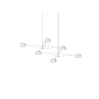 Sonneman 2036.17 6-Lumières 9W Gris chaud LED Lustre