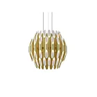 Sonneman 2047.38 72-Lumières 115W Laiton satiné LED Lustre