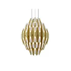 Sonneman 2048.38 90-Lumières 150W Laiton satiné LED Lustre