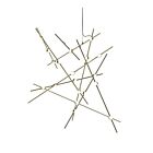 Sonneman 2152.38W-27 20-Lumières 41W Laiton satiné LED Lustre