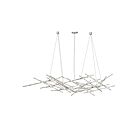 Suspendu Constellation Ursa Sonneman 2155.13C 50W 25 lumières nickel satiné