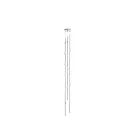 Sonneman 2161.13W-T-27 18-Lumières 36W Nickel satiné LED Lustre