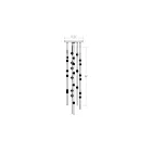 Sonneman 2162.13W-S-27 26-Lumières 52W Nickel satiné LED Lustre