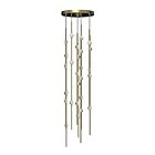 Sonneman 2162.38C-S 26-Lumières 52W Laiton satiné LED Lustre