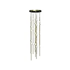 Sonneman 2162.38W-S 26-Lumières 52W Laiton satiné LED Lustre