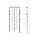 Sonneman 2166.38C 69-Lumières 138W Laiton satiné LED Lustre