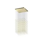 Sonneman 2169.38W-27 245-Lumières 490W Laiton satiné LED Lustre