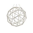 Suspendu Constellation Hedron Sonneman 2170.13W 80W 40 lumières nickel satiné