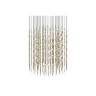 Sonneman 2172.38W-27 390-Lumières 780W Laiton satiné LED Lustre