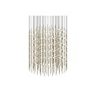 Sonneman 2172.38W 390-Lumières 780W Laiton satiné LED Lustre