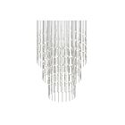 Sonneman 2174.13W 204-Lumières 408W Nickel satiné LED Lustre