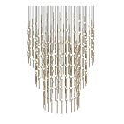 Sonneman 2174.38W 204-Lumières 408W Laiton satiné LED Lustre