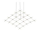 Sonneman 21Q13-RW5512 1-Lumière 50W Nickel satiné LED Lustre