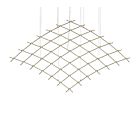 Sonneman 21Q38-RC7712-27 1-Lumière 98W Laiton satiné LED Lustre