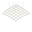Sonneman 21Q38-RW7712 1-Lumière 98W Laiton satiné LED Lustre