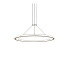 Suspendu LED rond Luna Sonneman 2233.14-27 60W 2 lumières laiton peint