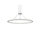 Suspendu LED rond Luna Sonneman 2234.25-35 78W 2 lumières satin noir