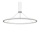 Suspendu LED rond Luna Sonneman 2235.25-27 104W 2 lumières satin noir