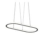 Sonneman 2241.25-35 98W Noir satiné LED Suspendu