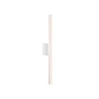 Barre lumineuse / applique LED dimmable Stilleto Sonneman 2342.03-DIM 12W satin blanc