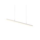 Suspendu LED Stiletto Sonneman 2348.16 20W 1 lumière aluminium satiné brillant