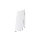 Applique LED Angled Plane Narrow à lumière vers le bas Sonneman 2361.98-WL 10W blanc texturé