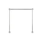 Barre lumineuse LED pour salle de bain Purolinear 360 Sonneman 23QPCN122R120PHA 21W 3 lumières chrome poli