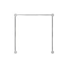 Barre lumineuse LED pour salle de bain Purolinear 360 Sonneman 23QSCN122R120PHA 21W 3 lumières chrome satiné