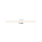 Barre lumineuse LED pour salle de bain SQ-bar Sonneman 2422.01 21W chrome poli