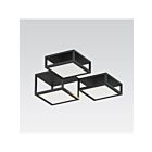 Luminaire monté en surface LED Cubix Sonneman 24Z0006K 37W 3 lumières