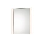 Ensemble luminaire de vanité et mirroir LED Sonneman 2554.01 80W 2 lumières chrome poli