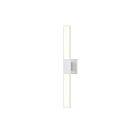 Applique LED double Planes Sonneman 2682.03 9W 2 lumières satin blanc
