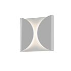 Applique LED Folds Sonneman 2710.74-WL 15W gris texturé