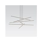 Suspendu LED Stix Sonneman 2766.16 84W 6 lumières aluminium satiné brillant